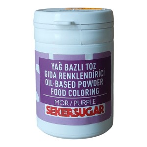Боя за шоколад на прах SEKERSUGAR  - PURPLE / 15 г